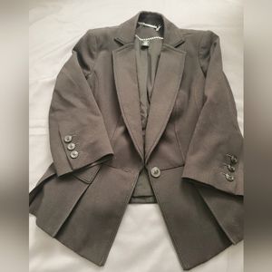 Black Blazer with 3/4 sleeves